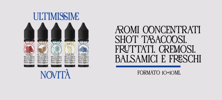 Produzione aromi scomposti 10+10ml